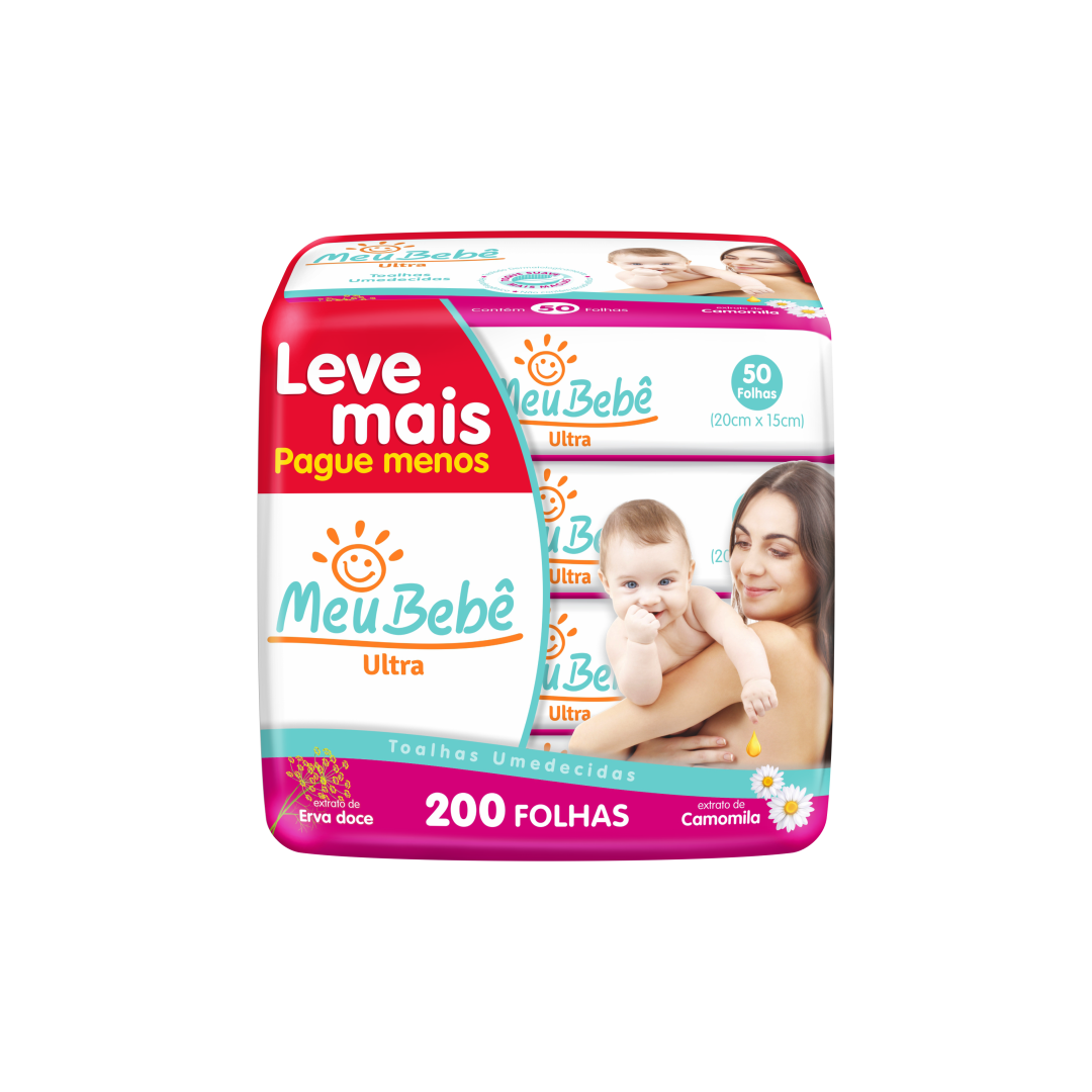Meu Bebê Ultra Pack 200 Folhas